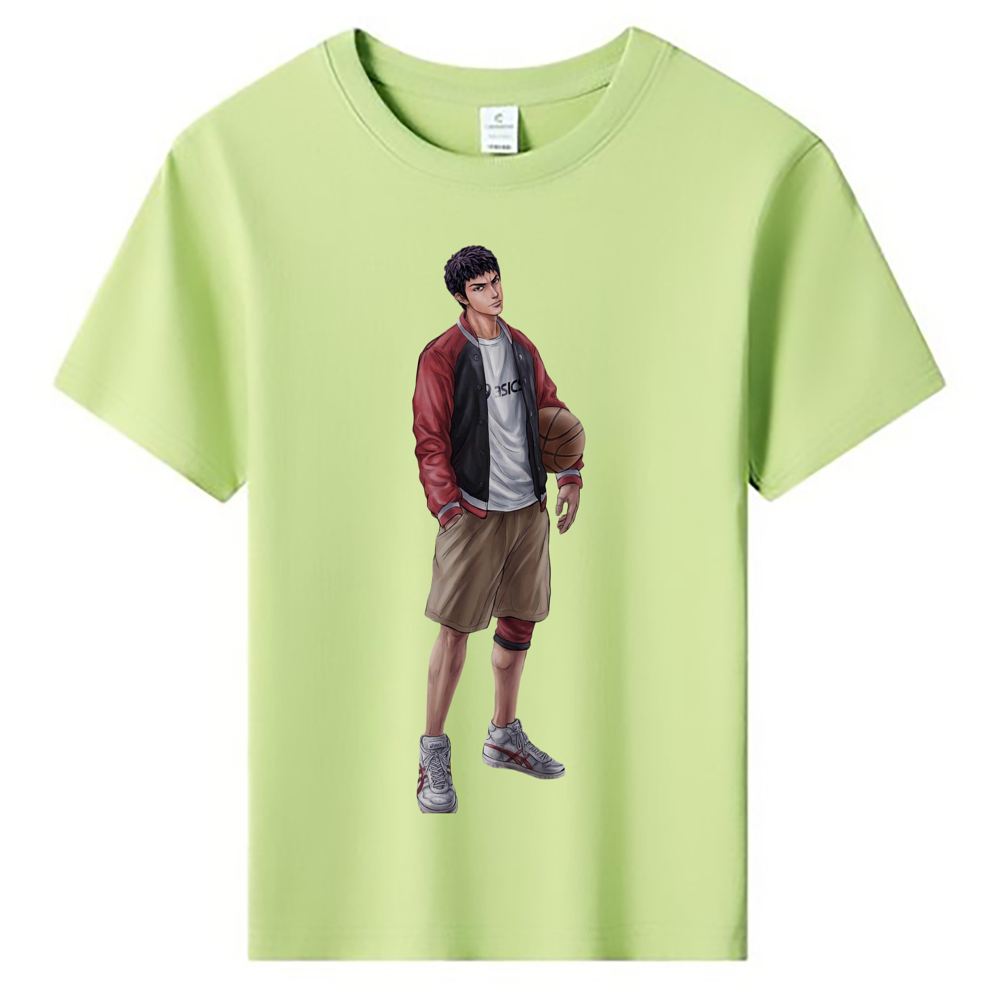 （画像用） SLAM DUNK／スラムダンク 綿100％キッズTシャツ（フロントプリント）